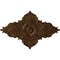 Ekena Millwork Melchor Diamond Medallion (Canopies up to 4"), 67 1/4"W x 43 3/8"H x 4"ID x 2"P, Root Beer Crackle CM70X43MLRBC - alternate 1